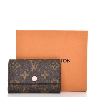 Louis Vuitton Monogram Multicles 6 Key Holder Rose Ballerine 7 of 7