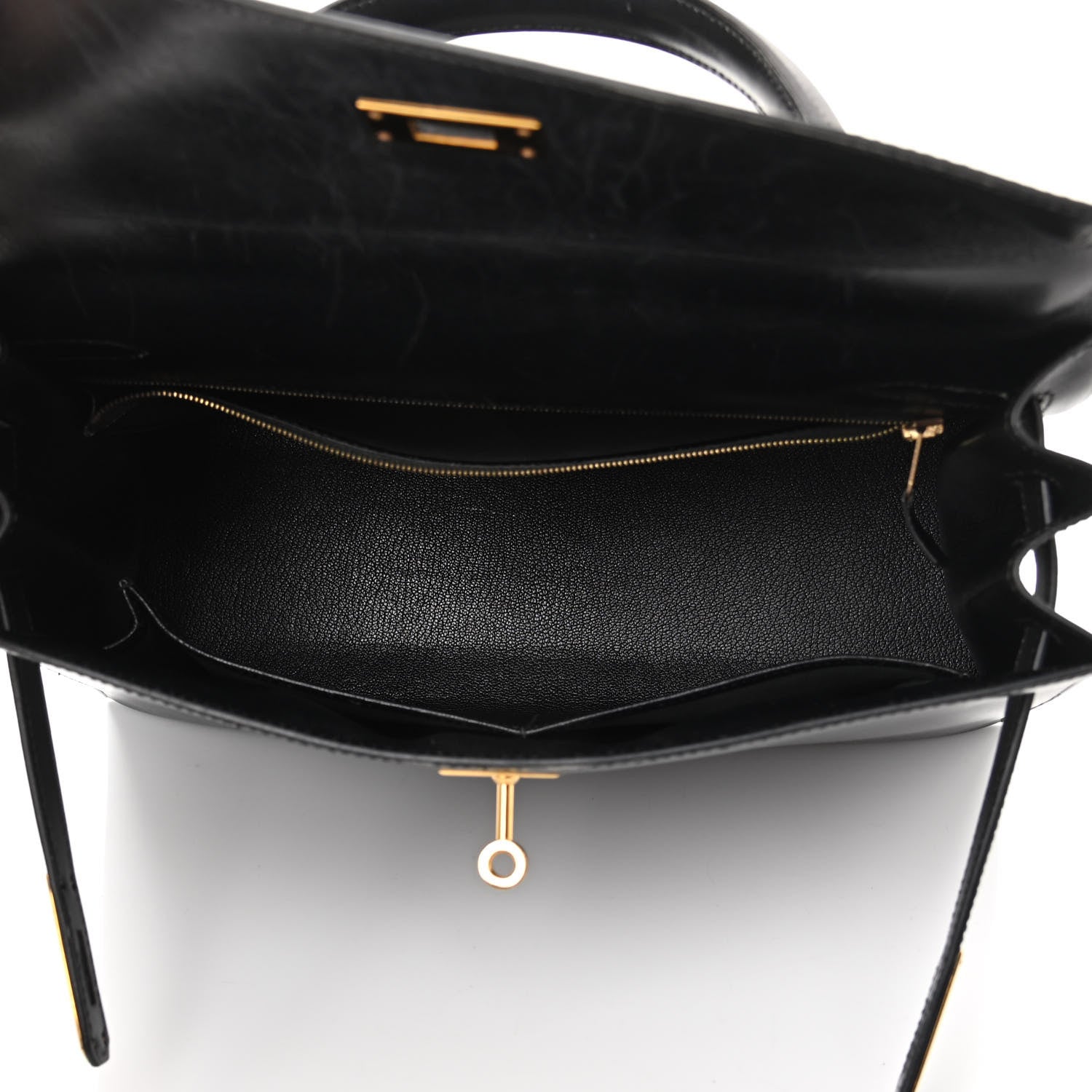 Hermes Box Kelly Sellier 32 Black 8 of 33