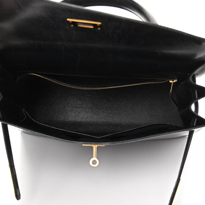 Hermes Box Kelly Sellier 32 Black 8 of 33