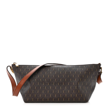 Saint Laurent Canvas Smooth Calfskin Le Monogramme Crossbody Bag Chestnut 8 of 15