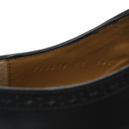 Gucci Calfskin Mens Whipstitch Oxfords 11 Black 10 of 11