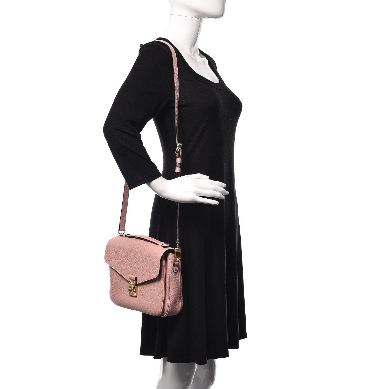 Louis Vuitton Empreinte Pochette Metis Rose Poudre 3 of 12