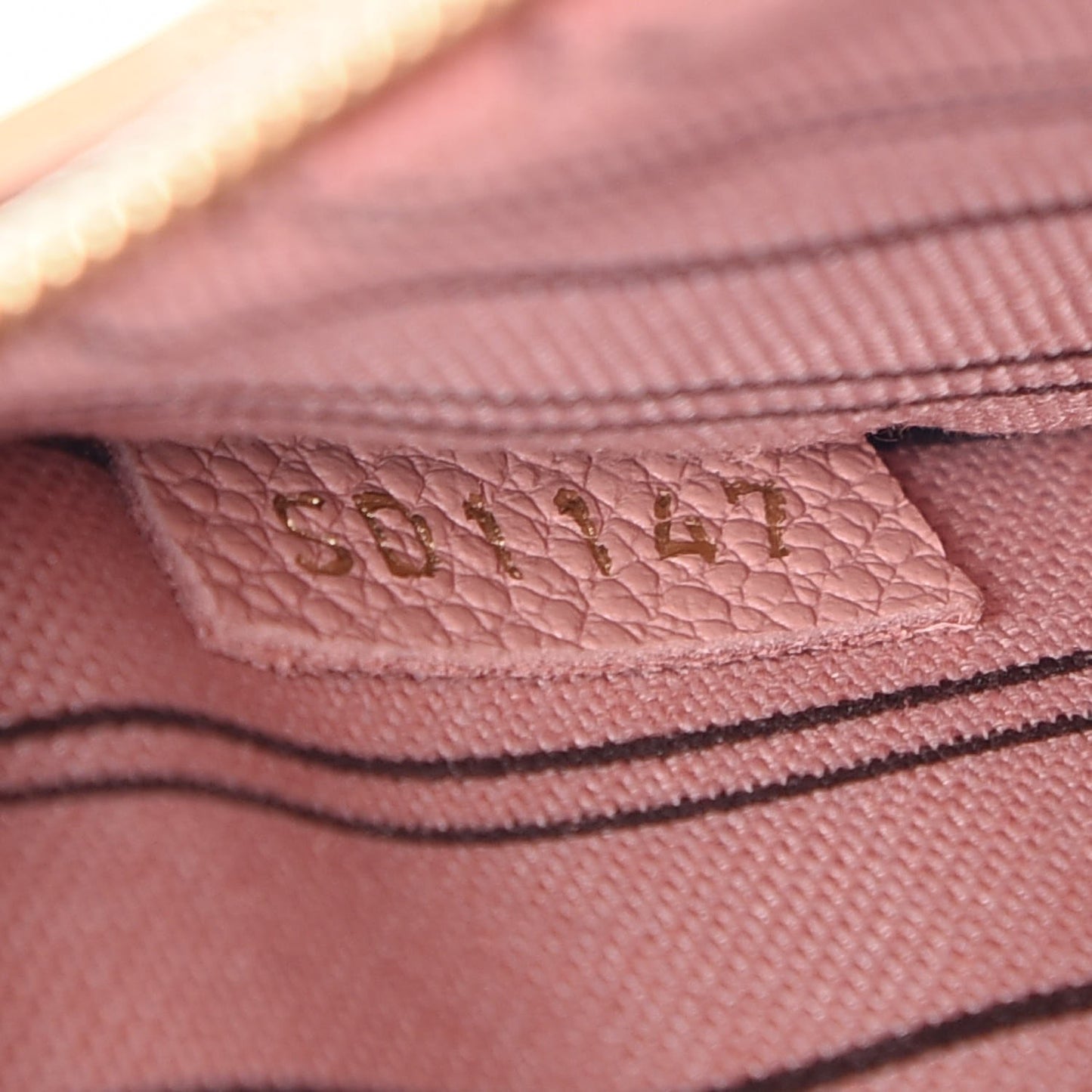 Empreinte Pochette Metis Rose Poudre