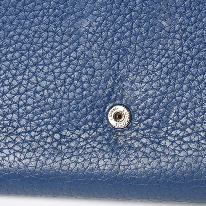 Louis Vuitton Taurillon Capucines Wallet Blue 17 of 17