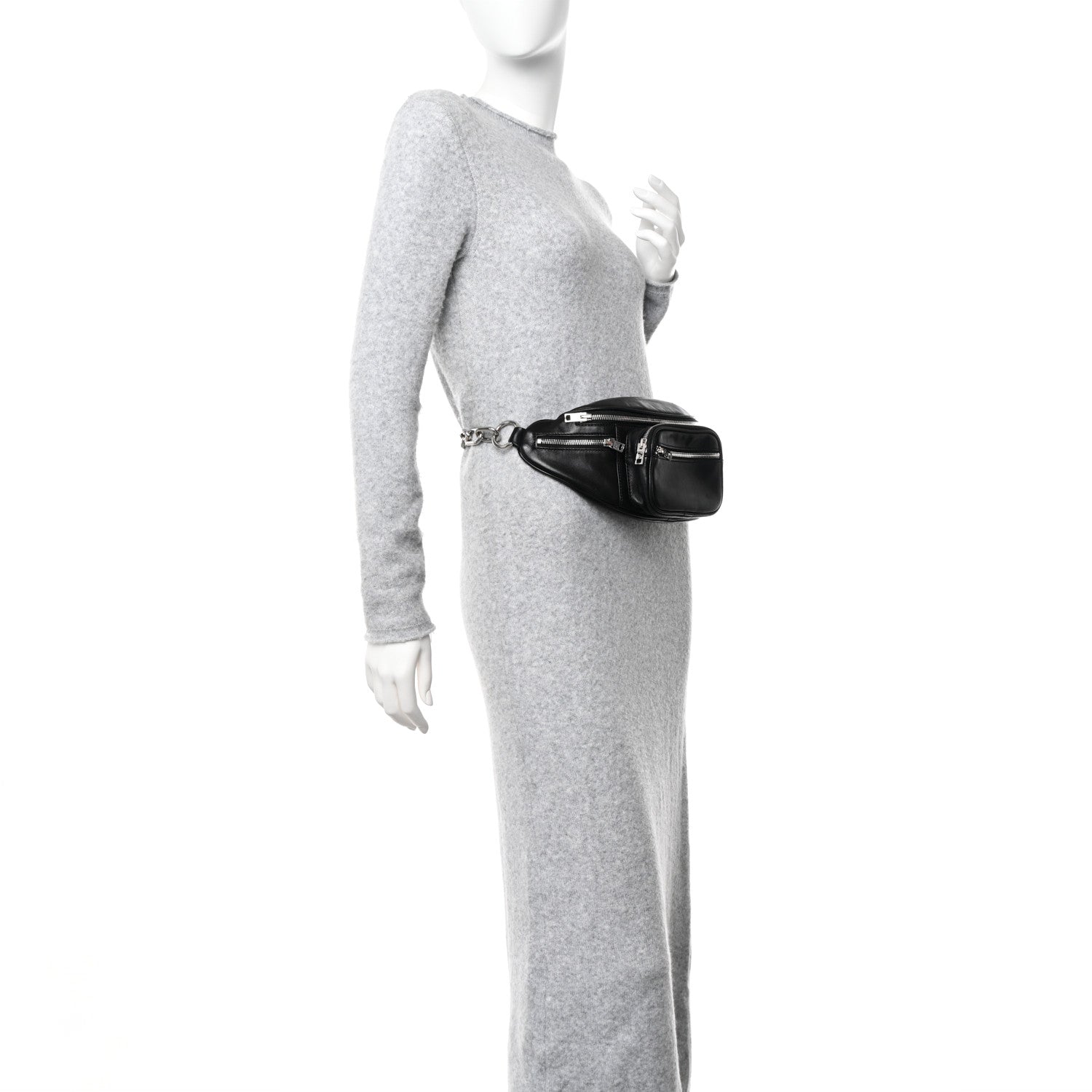 Alexander Wang Lambskin Attica Belt Bag Black 1456086 – FASHIONPHILE