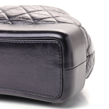 Chanel Aged Calfskin Quilted Small Gabrielle Backpack Black 6 of 8
