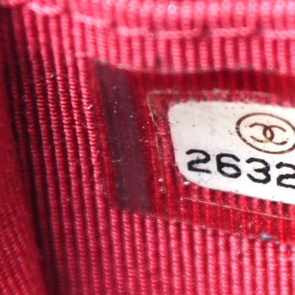 Chanel Caviar Quilted Medium Zip Around Wallet Red 8 of 21