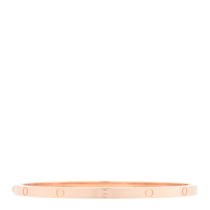 Cartier 18K Pink Gold Small LOVE Bracelet 17 2 of 5