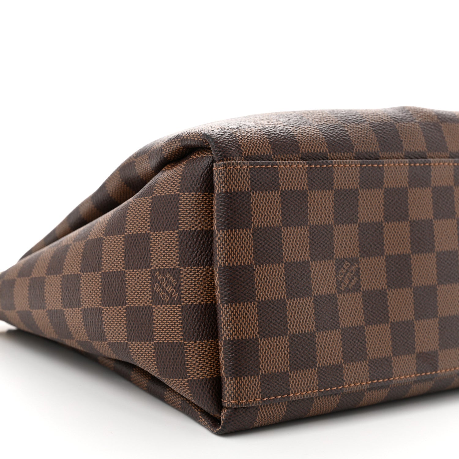 Louis Vuitton Damier Ebene Odeon Tote MM Black 8 of 11