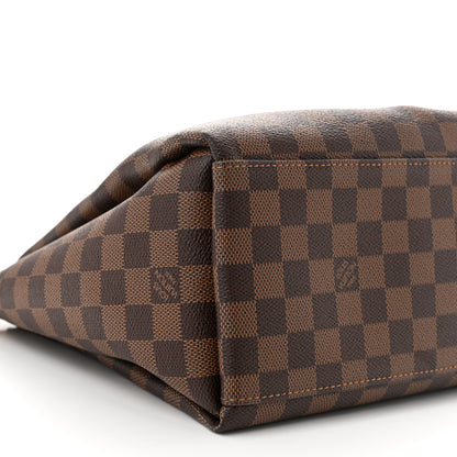 Louis Vuitton Damier Ebene Odeon Tote MM Black 8 of 11