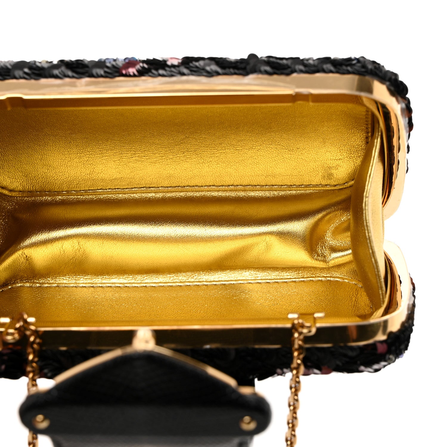 Louis Vuitton Sequin Petit Tresor Miniaudiere Clutch 4 of 10
