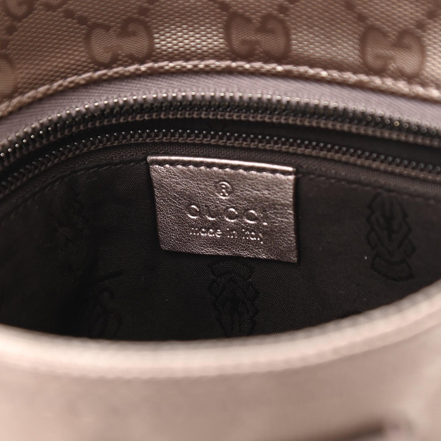 Gucci Imprime Monogram Small Flat Messenger Bag Mauve 6 of 11