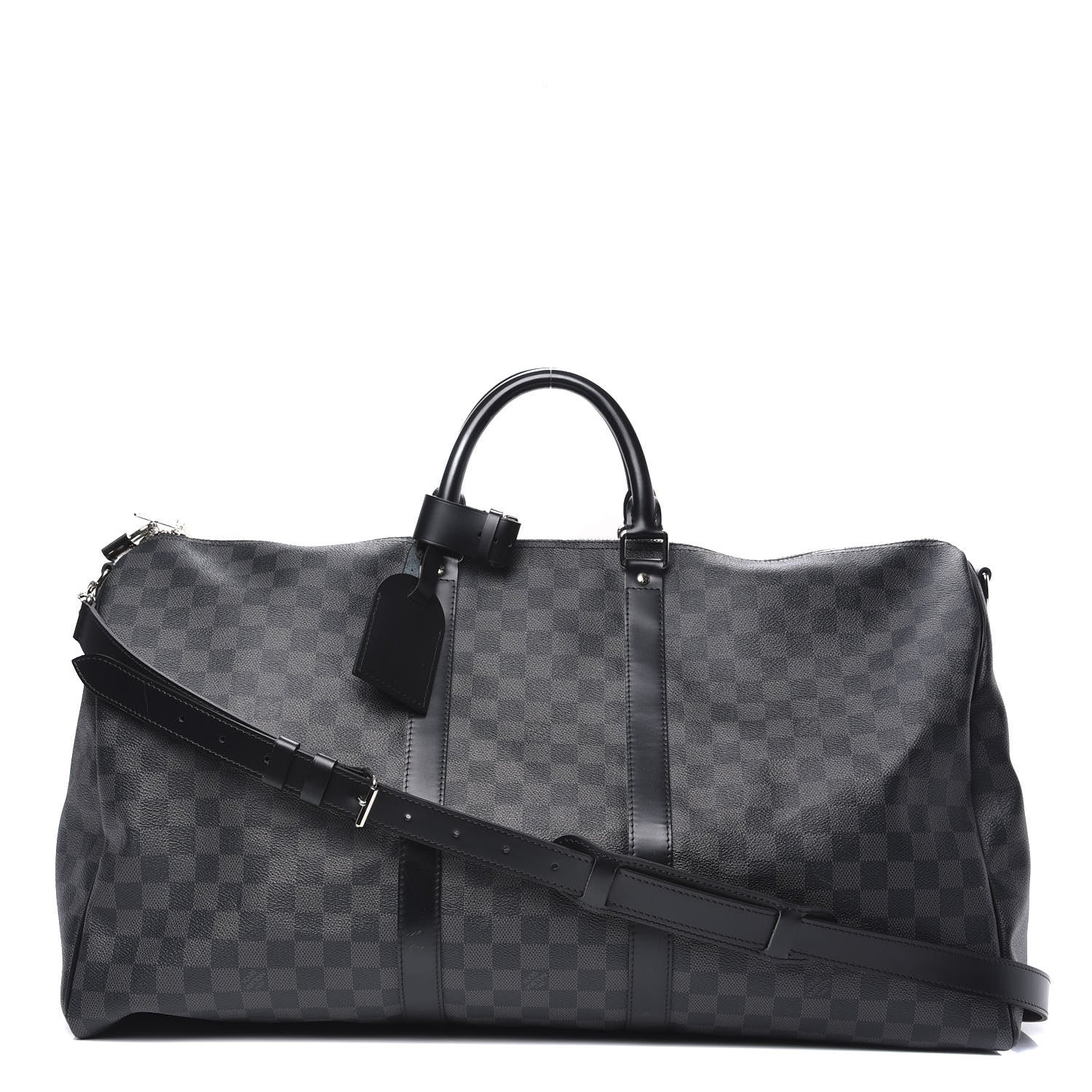 Louis Vuitton Damier Graphite Keepall Bandouliere 55 1 of 9