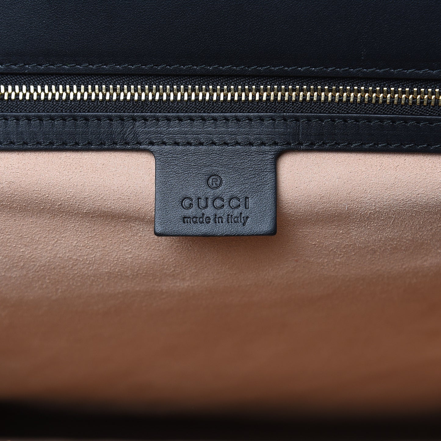 Suede Web Ophidia Vertical Tote Black