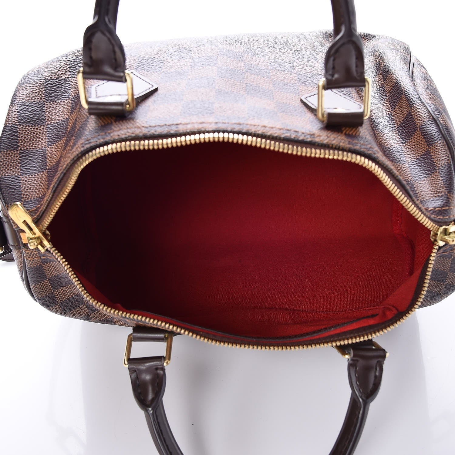 Louis Vuitton Damier Ebene Speedy Bandouliere 30 7 of 8