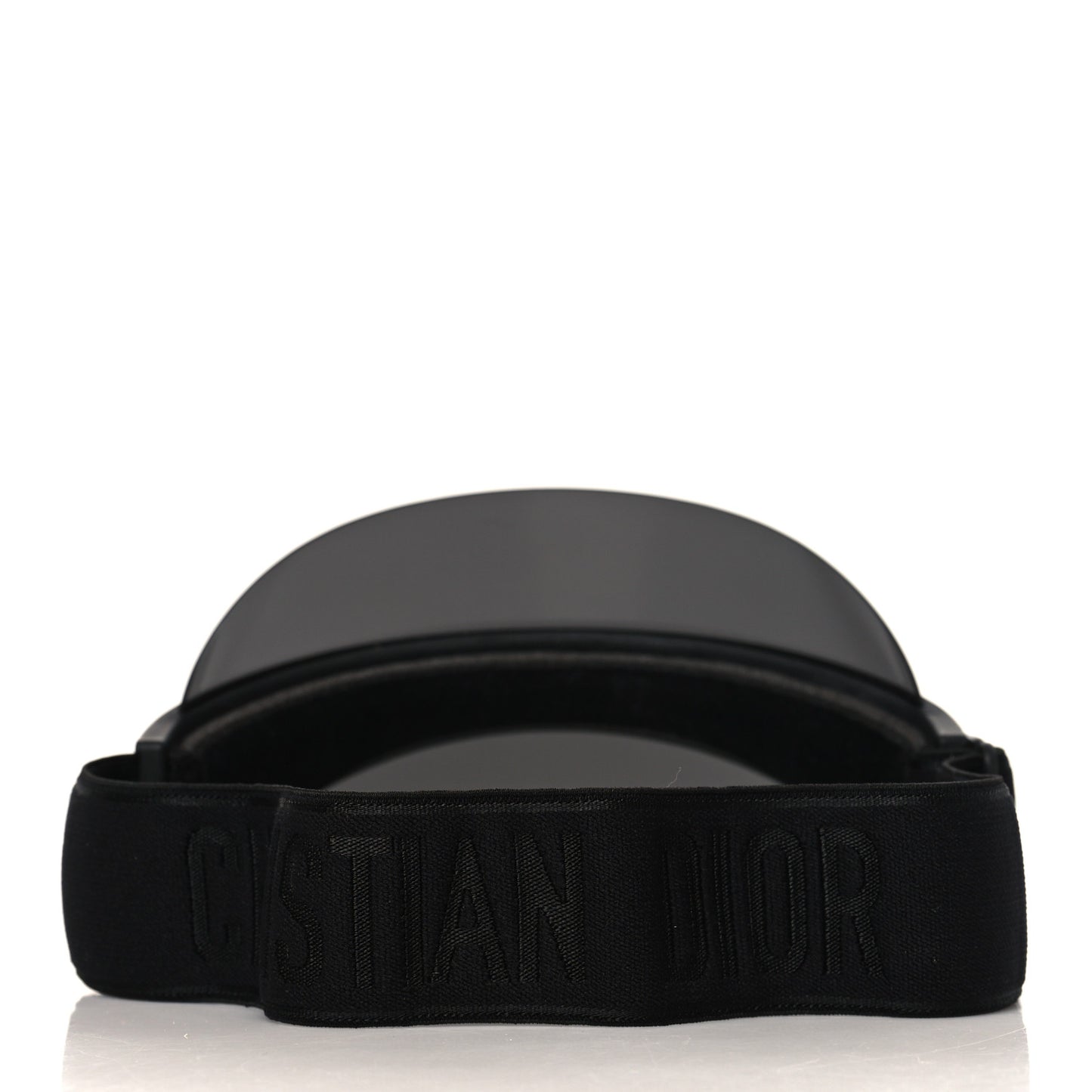 Mirrored DiorClubV1U Sun Visor Black