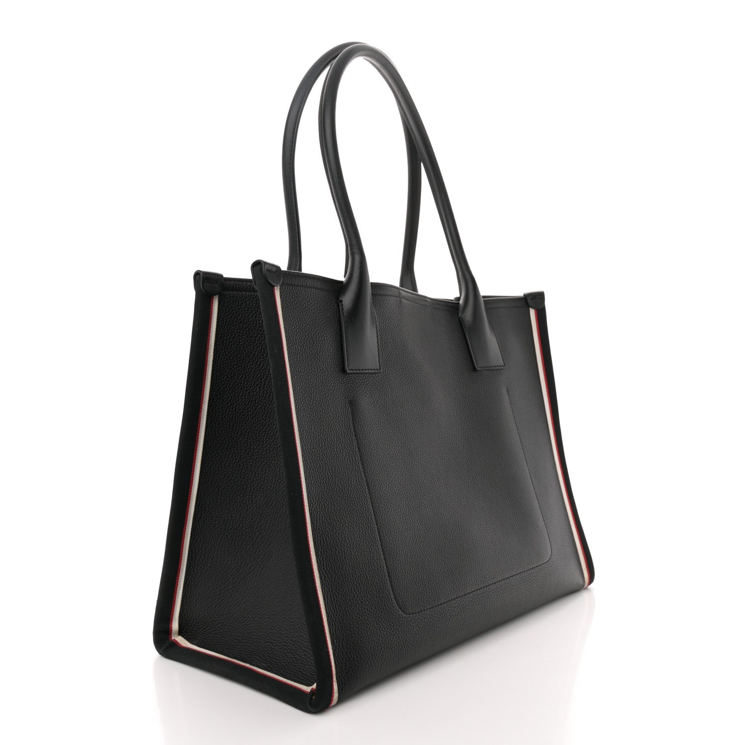 Christian Louboutin Grained Calfskin Large Nastroloubi Tote Black 2 of 11