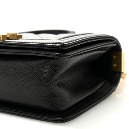 Chanel Caviar Quilted Small Boy Flap Black 10 of 10