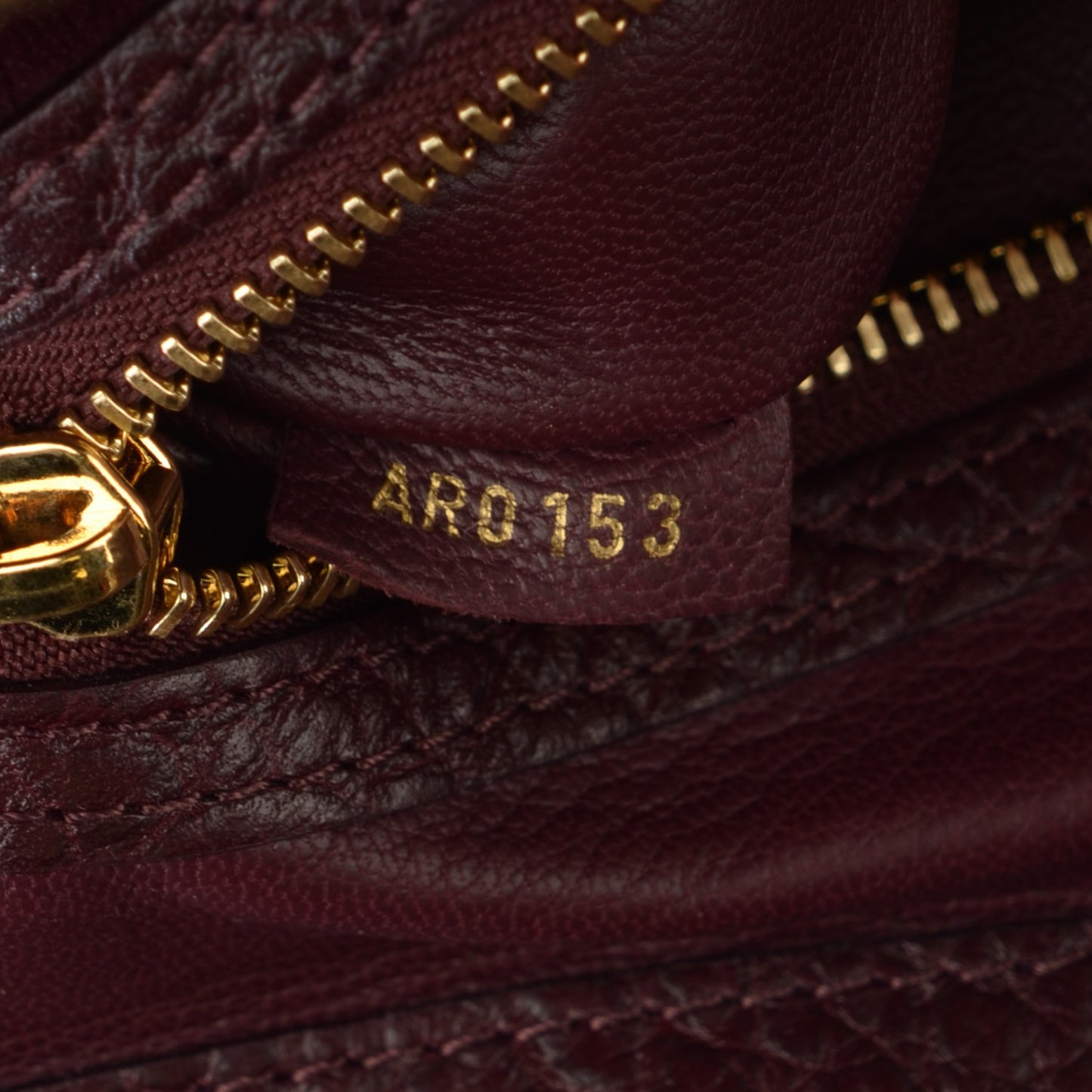 Ostrich Lizard Majestueux Tote MM Bordeaux