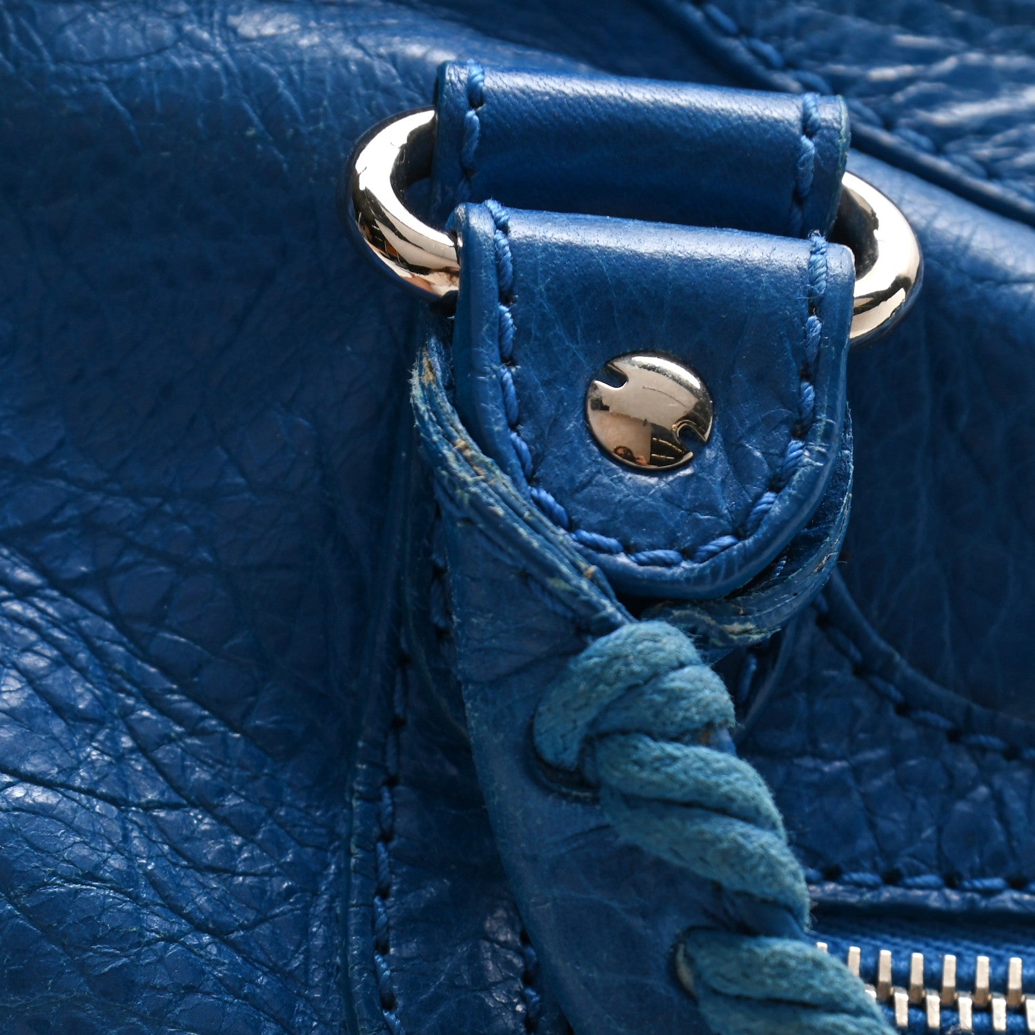 Balenciaga Agneau Giant 12 Silver Hardware City Bleu Lazuli 11 of 21