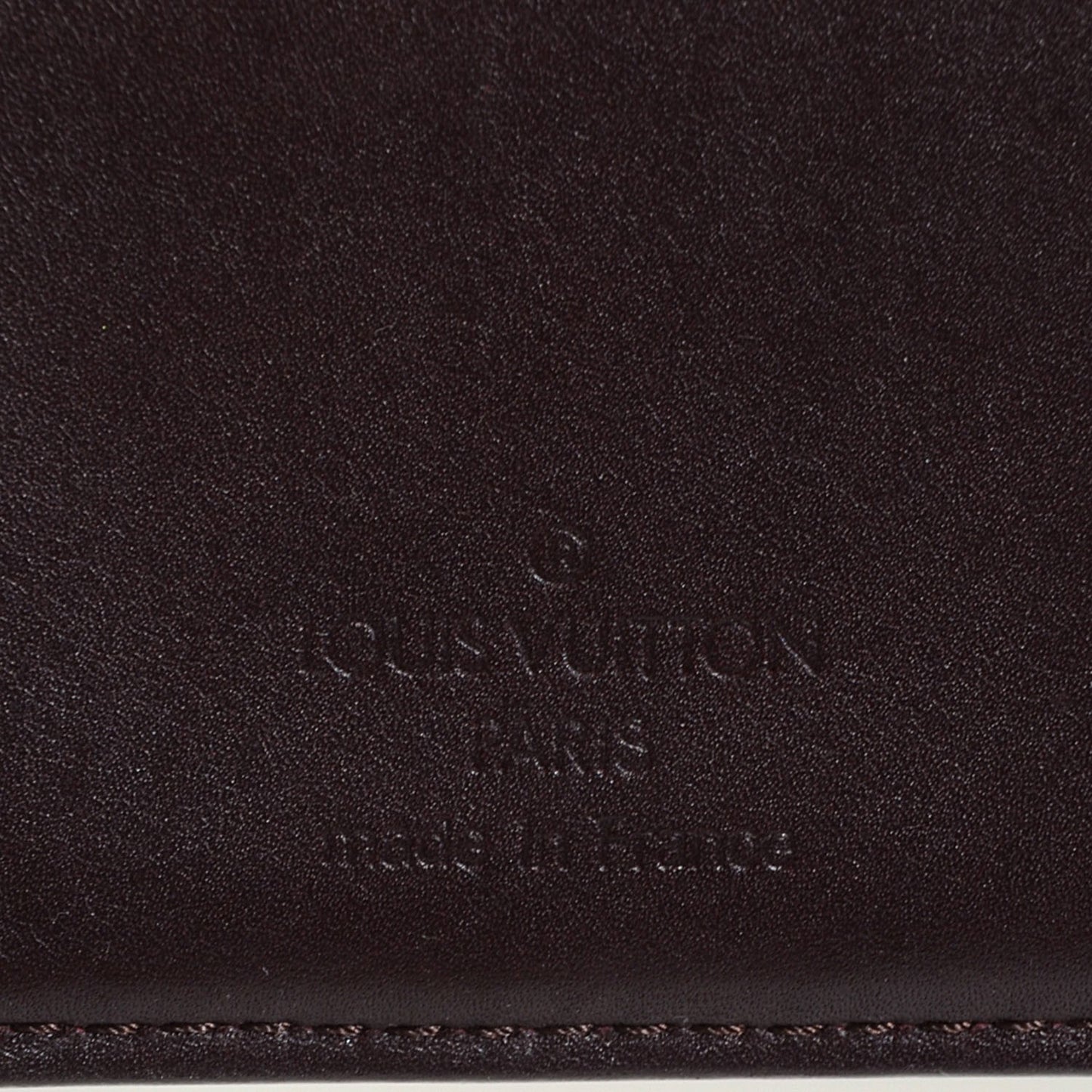Vernis French Purse Wallet Amarante