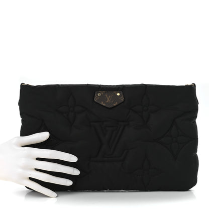 Louis Vuitton Econyl Monogram Pillow Maxi Multi Pochette Accessories Mini Pochette Black 2 of 10
