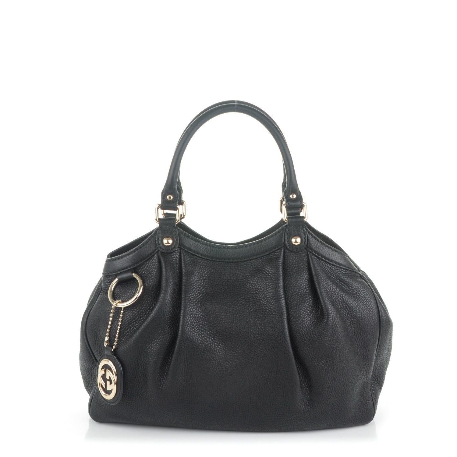 Gucci Calfskin Medium Sukey Tote Black 1 of 7