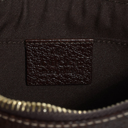 Gucci Monogram Bumble Bee Charm Pochette Brown 6 of 7