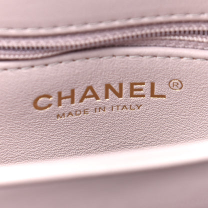 Chanel Lambskin Quilted Small Trendy CC Flap Dual Handle Bag Lilas Lilac 6 of 9