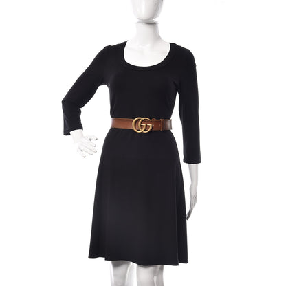 Gucci Faded Calfskin Double G 40mm Belt 80 32 Cuir 2 of 8