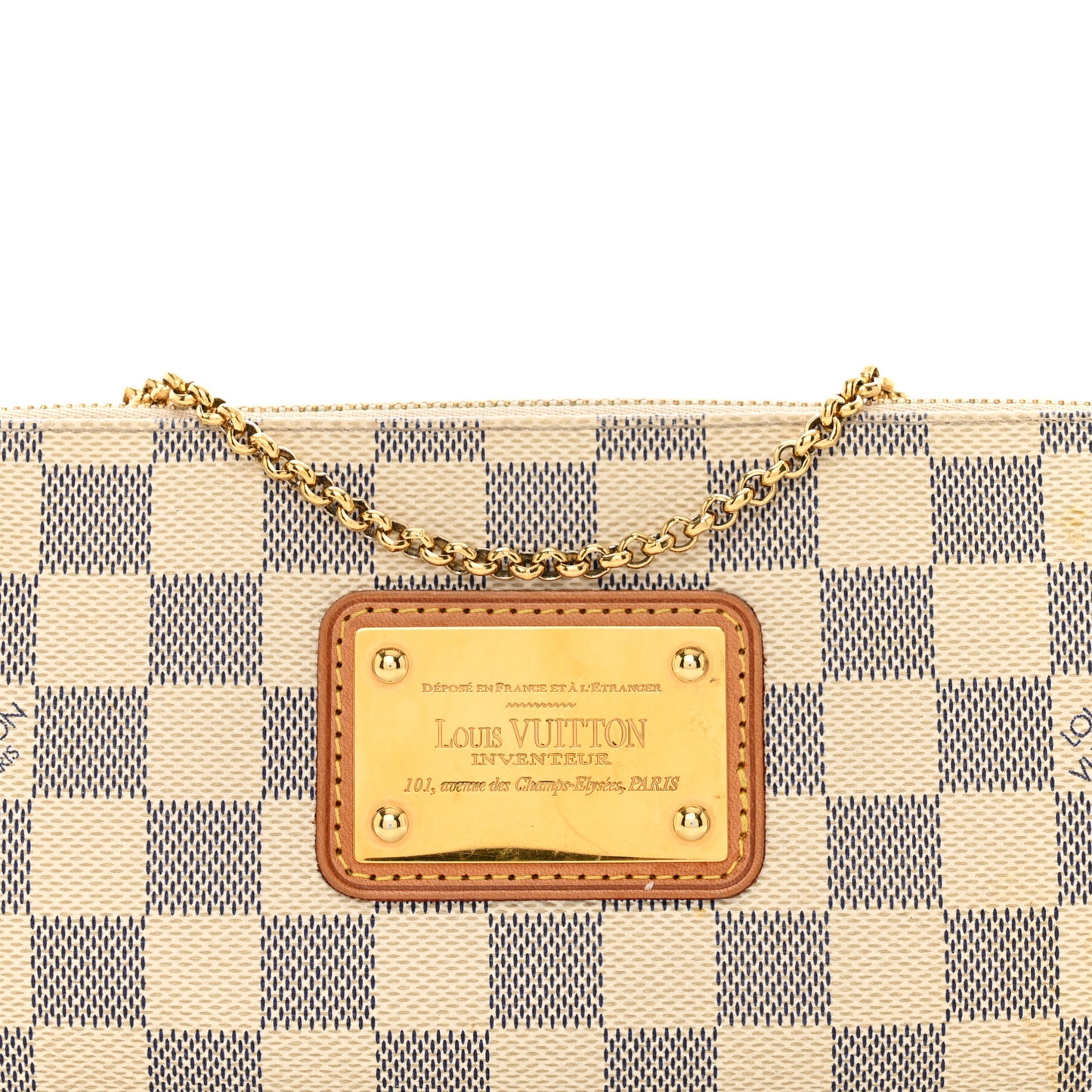 Damier Azur Eva Clutch