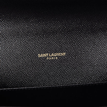 Saint Laurent Grain De Poudre Mini Uptown Crossbody Bag Black 6 of 10