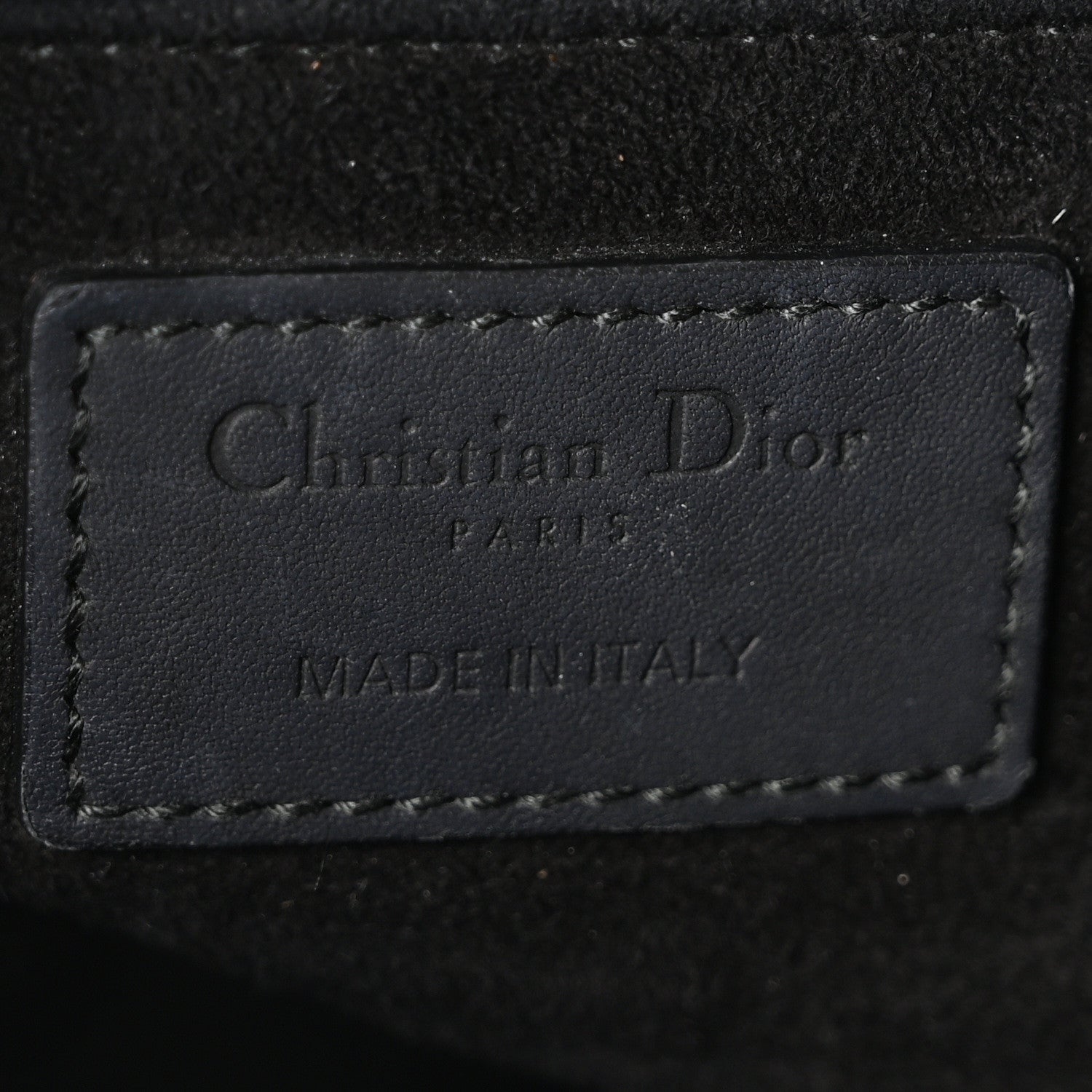 Christian Dior Ultra Matte Calfskin Cannage Large Lady Dior Black 6 of 10
