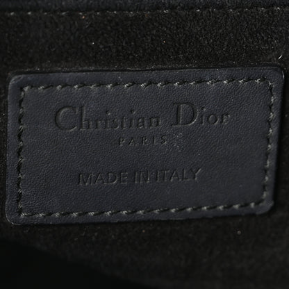 Christian Dior Ultra Matte Calfskin Cannage Large Lady Dior Black 6 of 10