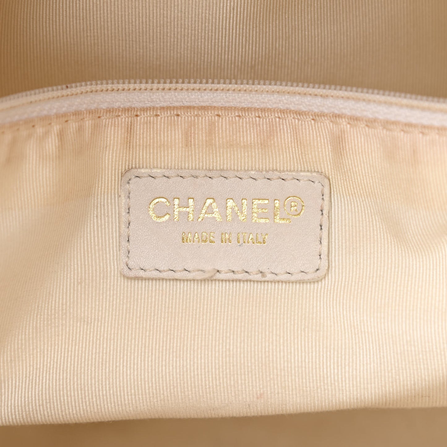 Calfskin Wild Stitch Top Handle Bag White