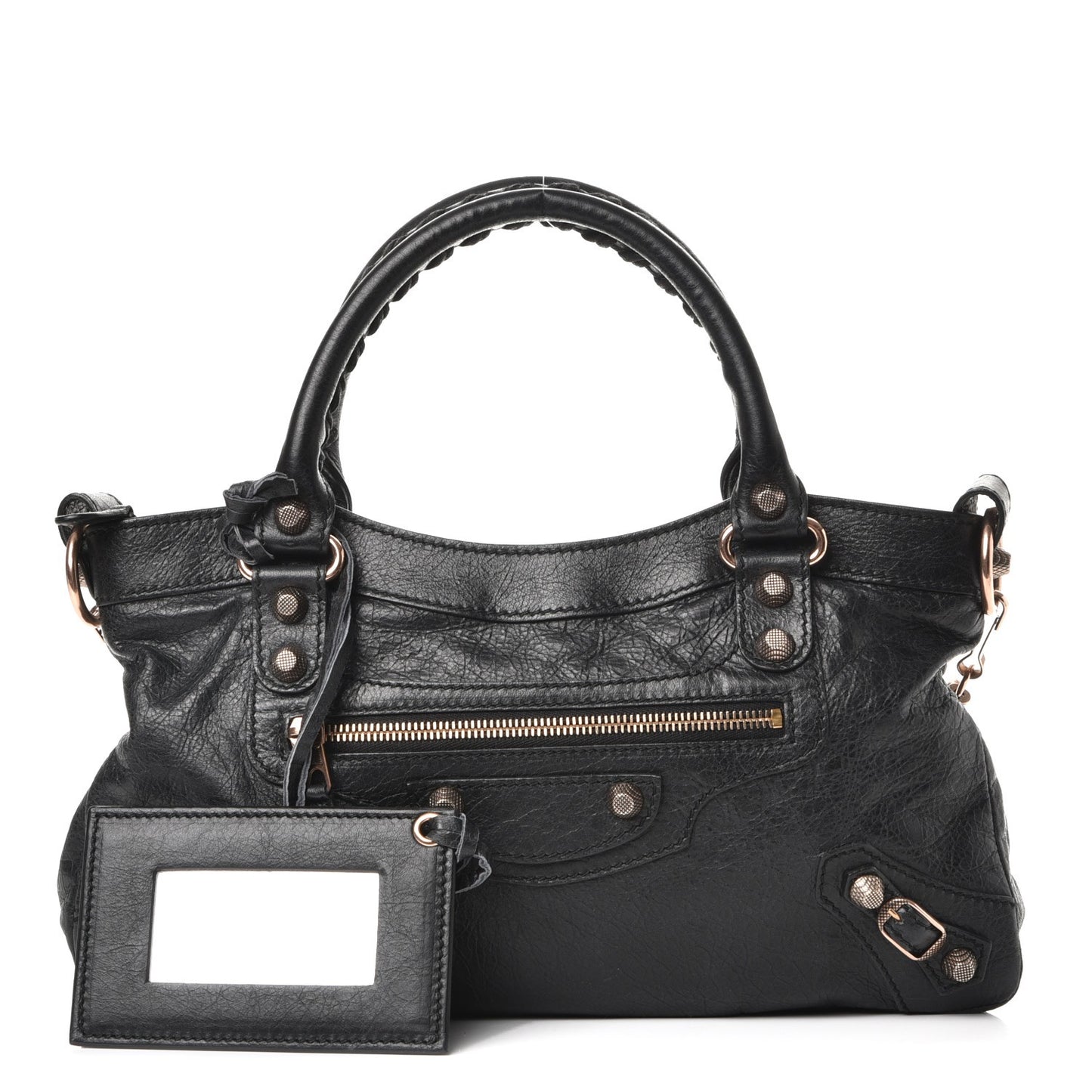 Agneau Giant 12 Rose Gold Hardware First Black