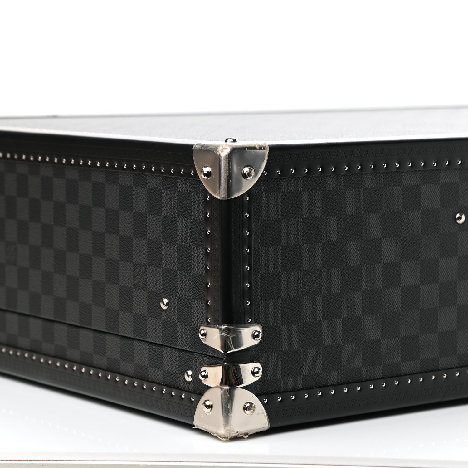 Louis Vuitton Damier Graphite Bisten 80 Suitcase Hard Case Trunk 7 of 13