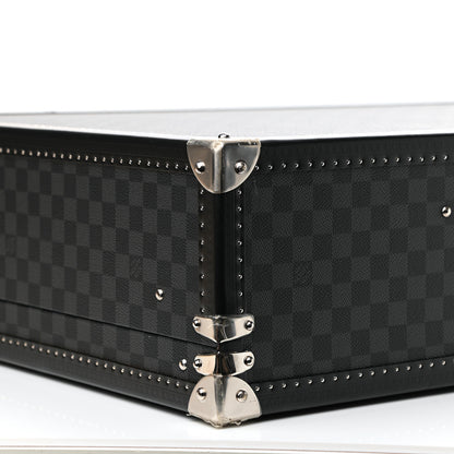 Louis Vuitton Damier Graphite Bisten 80 Suitcase Hard Case Trunk 7 of 13