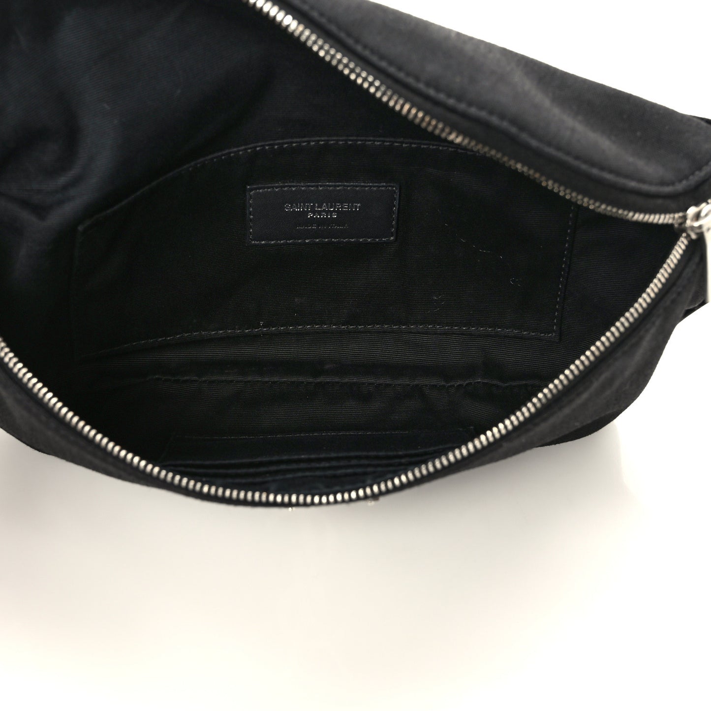Canvas Monogram Belt Bag Black