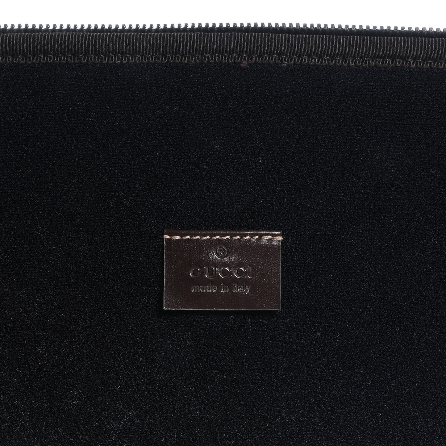 GG Plus Interlocking GG Medium Laptop Case Brown
