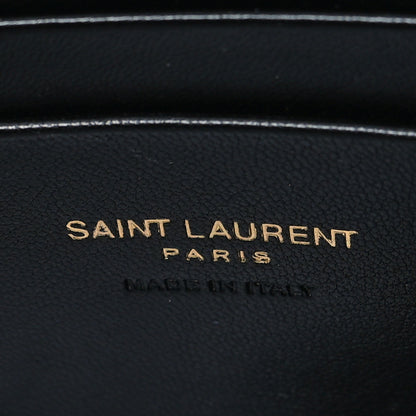 Saint Laurent Grain De Poudre Matelasse Monogram Mini Lou Camera Bag Light Sage 6 of 10