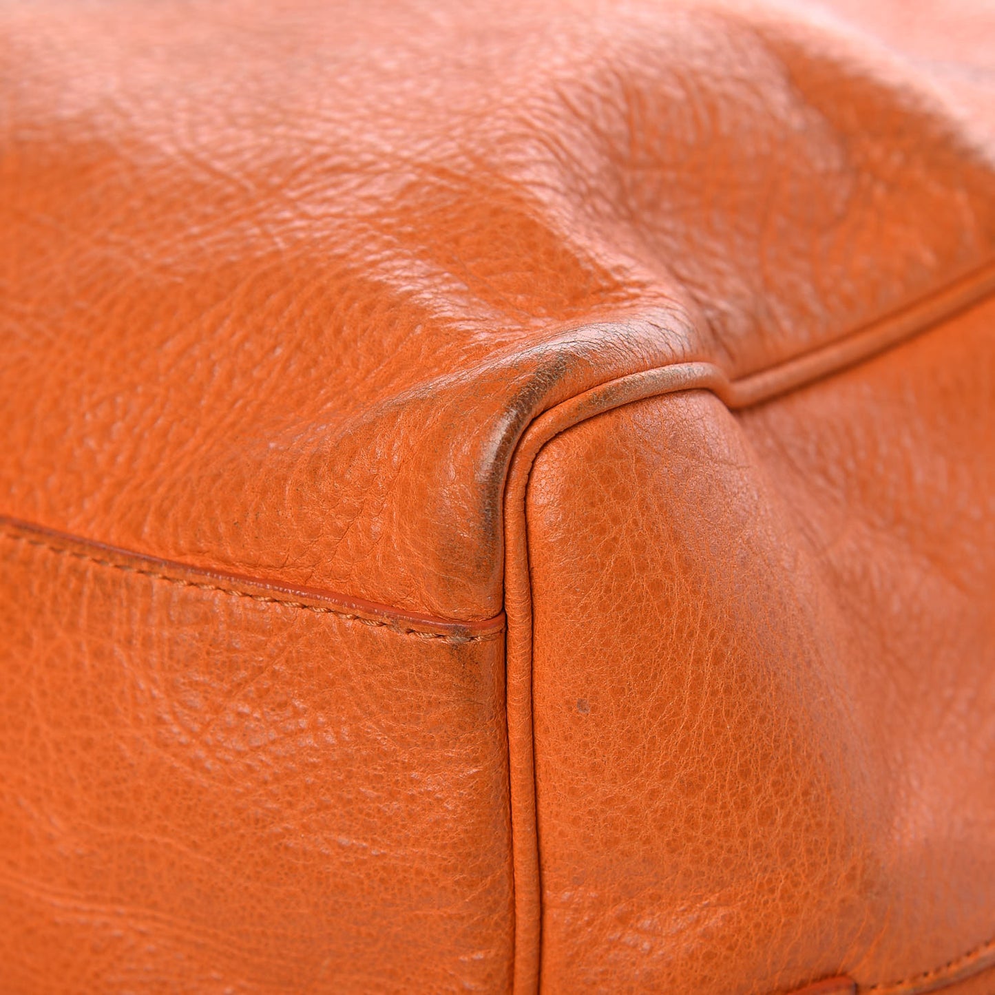 Agneau Classic Hardware Polly Tangerine