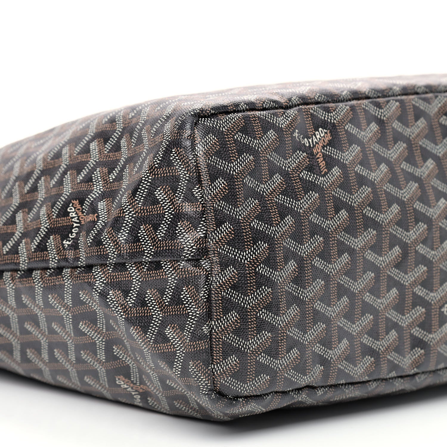 Goyard Goyardine Saint Louis PM Black Gold 9 of 10