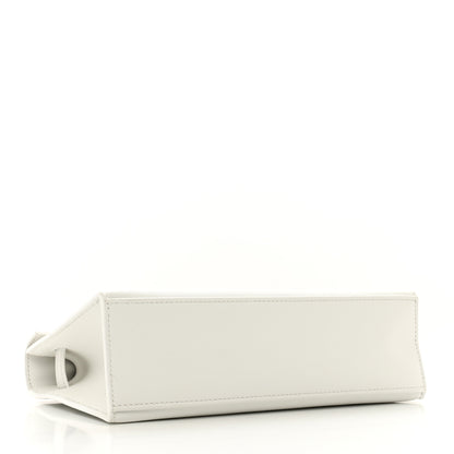 Hermes Swift Kelly Pochette Clutch White 4 of 9