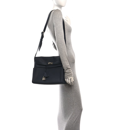 Hermes Togo Kelly Messenger GM Bleu Nuit 2 of 10