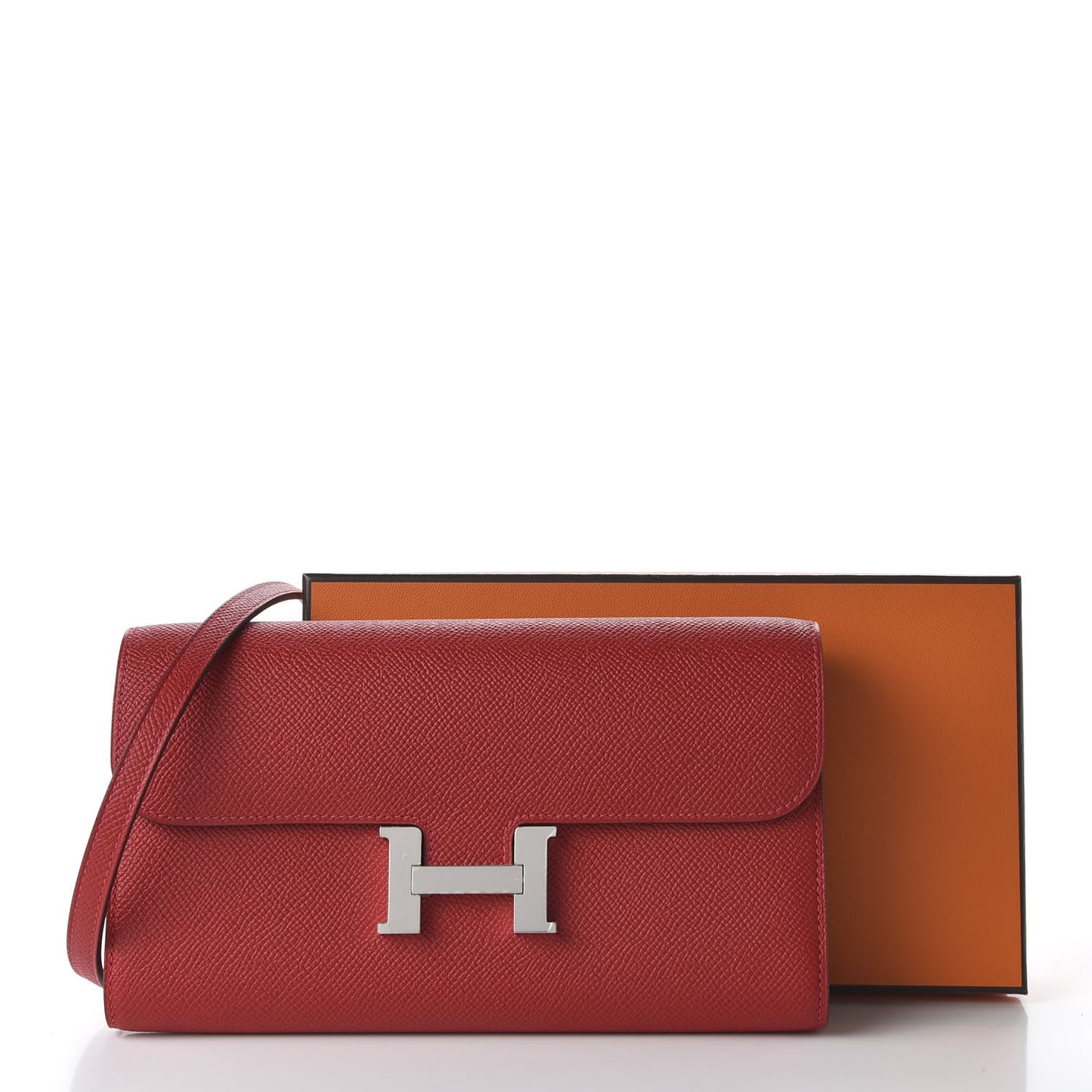 Epsom Constance Long Wallet To Go Rouge Casaque