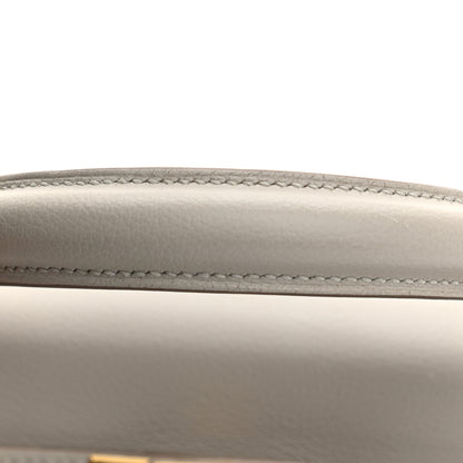 Hermes Evercolor Kelly Retourne 28 Gris Perle 11 of 12