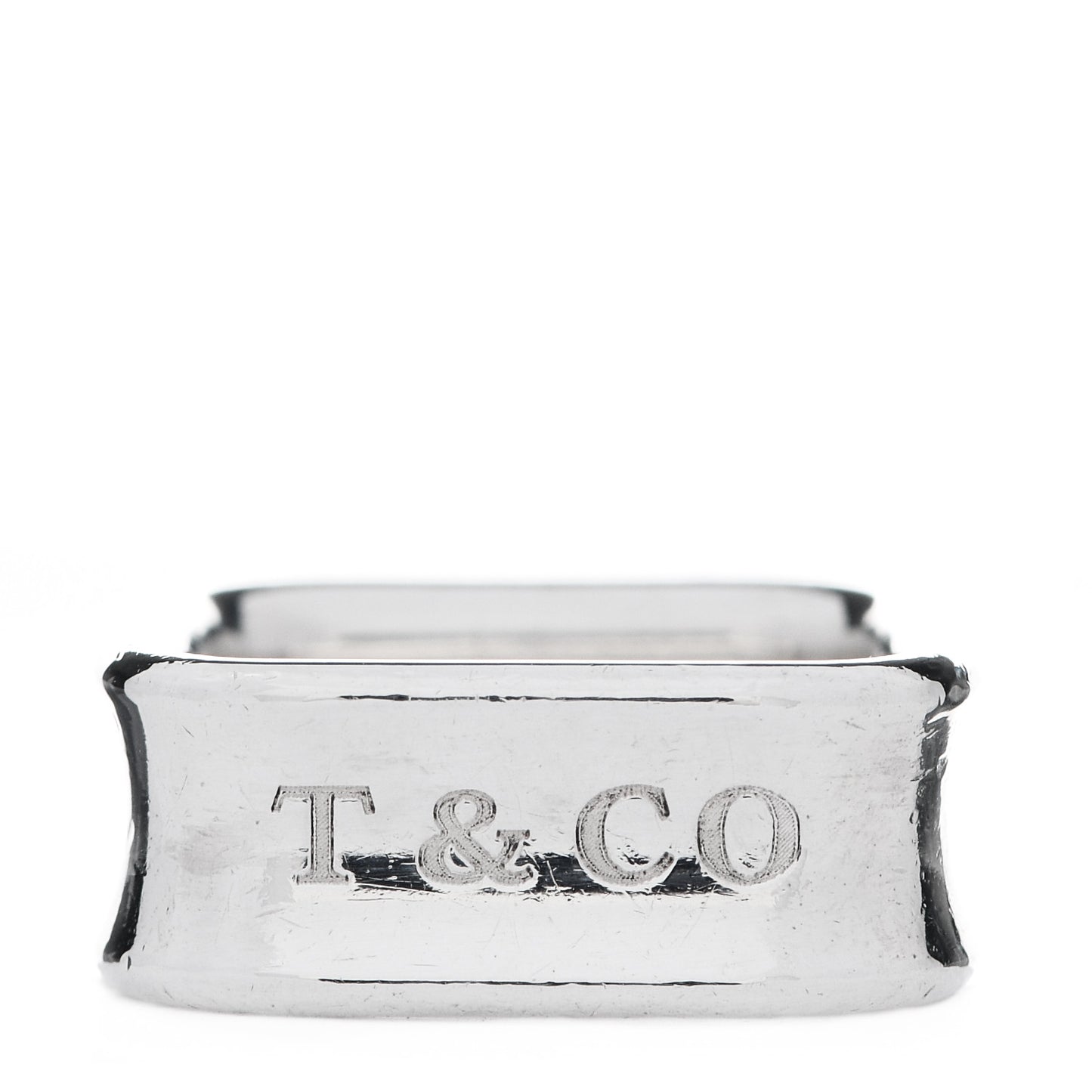 Sterling Silver 1837 Square Ring 52 6