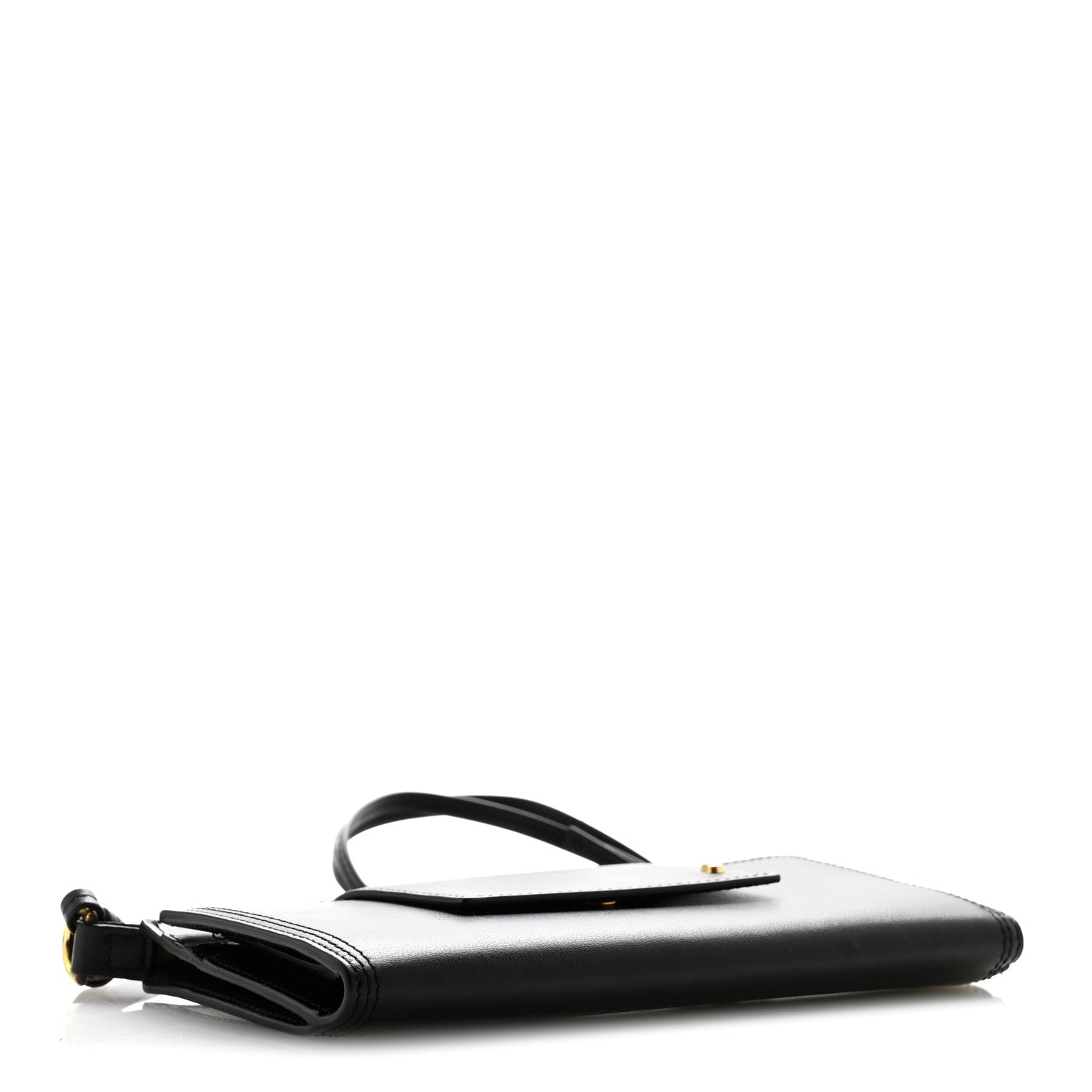 Jacquemus Calfskin Le Pichoto Shoulder Bag Black 4 of 11