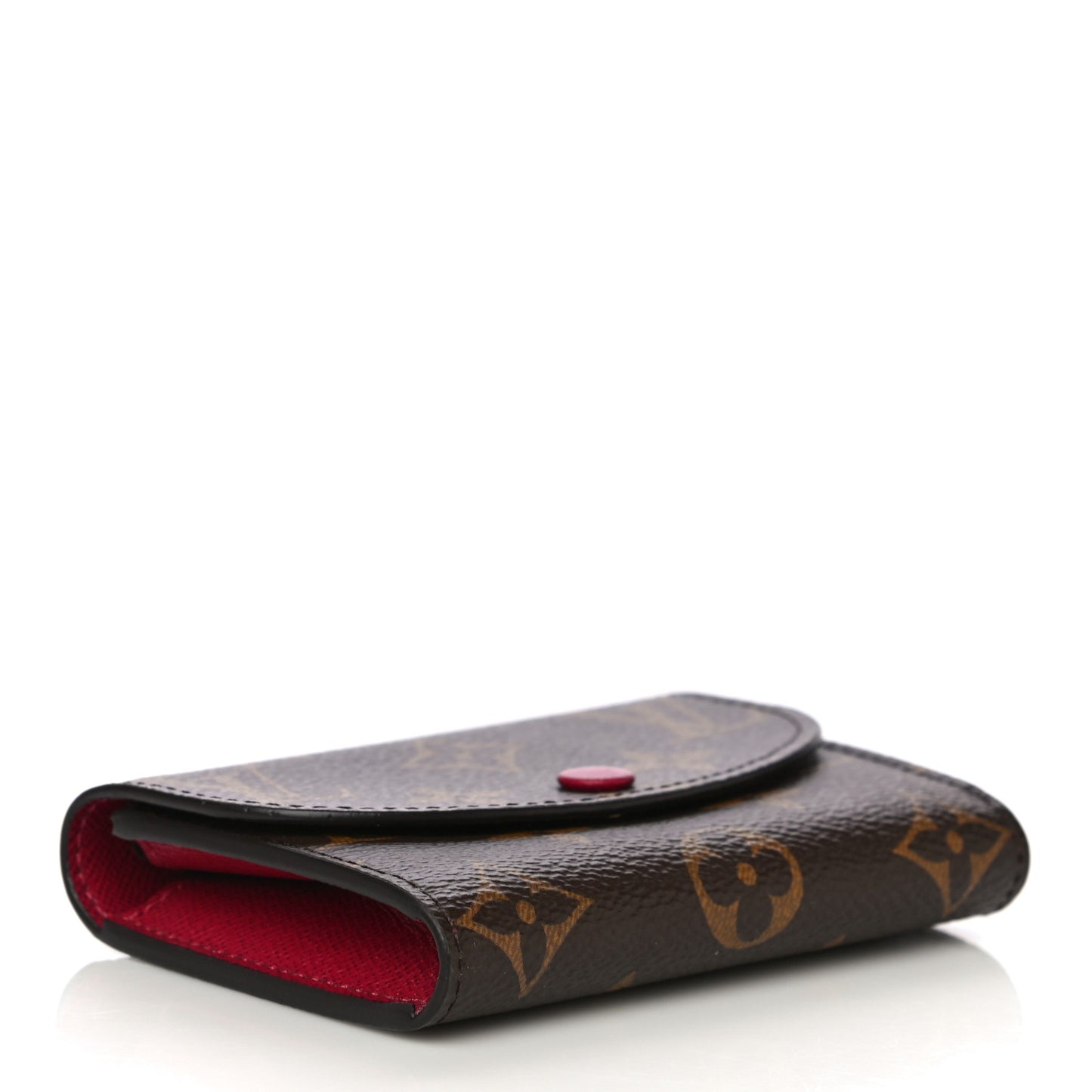 Monogram Rosalie Coin Purse Fuchsia